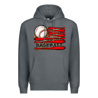 Rock leopard baseball flag Premium Hoodie - JahusDesignShop
