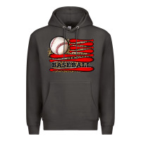 Smoke leopard baseball flag Premium Hoodie - JahusDesignShop