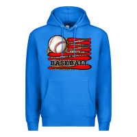 True Royal leopard baseball flag Premium Hoodie - JahusDesignShop