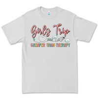 Dove Grey girls trip cheaper than therapy Premium Tee - MaliasSmallBusiness