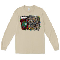 Mushroom I Run on Coffee and Christmas Cheer Long Sleeve Tee - Bettercallsaul