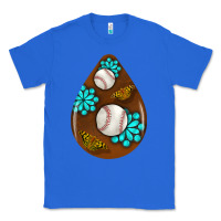 True Royal baseball and western roses teardrop  1 Classic Tee - BundleAndBundleShop