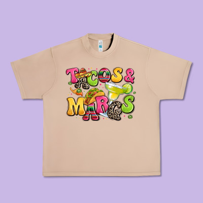 Tacos And Margaritas Urban Heavy Tee Designed By Lillyallendesigns