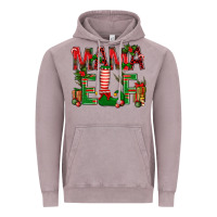 Christmas Mama Elf Vintage Hoodie | Teevron