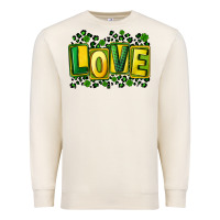 Sandshell St. Patrick's Day love Premium Sweatshirt - FaDigitalArtStudio
