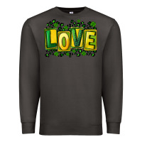 Smoke St. Patrick's Day love Premium Sweatshirt - FaDigitalArtStudio