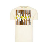 Vintage Arctic softball bat seamless pattern Vintage Tee - BundleAndBundleShop