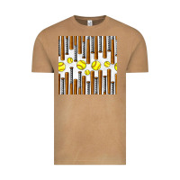 Vintage Camel softball bat seamless pattern Vintage Tee - BundleAndBundleShop
