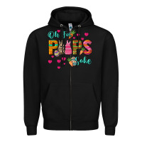 Black Oh for peeps sake Easter Day Zipper Hoodie - HowdyJamesFarm