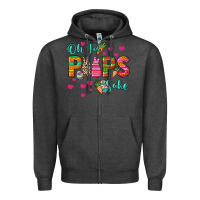 Charcoal Heather Oh for peeps sake Easter Day Zipper Hoodie - HowdyJamesFarm