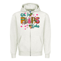 Oatmeal Heather Oh for peeps sake Easter Day Zipper Hoodie - HowdyJamesFarm