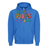 True Royal Oh for peeps sake Easter Day Zipper Hoodie - HowdyJamesFarm