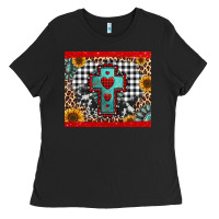 Black Christmas cross Ladies Tee - Jasminsmagicworld