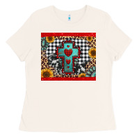 Bone Christmas cross Ladies Tee - Jasminsmagicworld