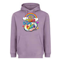 Lavender its okay to say gay pride Heavyweight Hoodie - FaDigitalArtStudio