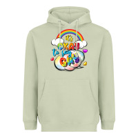 Matcha its okay to say gay pride Heavyweight Hoodie - FaDigitalArtStudio