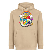 Mushroom its okay to say gay pride Heavyweight Hoodie - FaDigitalArtStudio
