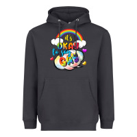 Smoke its okay to say gay pride Heavyweight Hoodie - FaDigitalArtStudio
