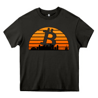 Asphalt bitcoin new orleans retro sunset Heavy Core Tee - Jasminsmagicworld