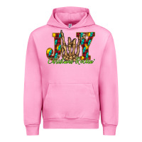 Fuchsia Pink joy Christmas Rockin Urban Hoodie - CowhideDigitalArt