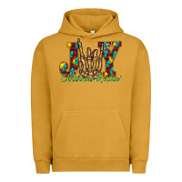Pigment Peanut Butter joy Christmas Rockin Urban Hoodie - CowhideDigitalArt