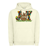 Pigment Pistachio joy Christmas Rockin Urban Hoodie - CowhideDigitalArt