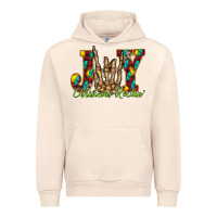 Sandshell joy Christmas Rockin Urban Hoodie - CowhideDigitalArt