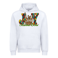 White joy Christmas Rockin Urban Hoodie - CowhideDigitalArt