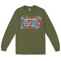 Army Green Best Nana Ever! Long Sleeve Tee - Bettercallsaul