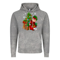 Cloud Rock Santa's Elf Christmas Vintage Hoodie - BundleAndBundleShop