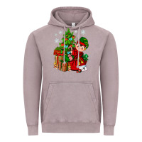 Vintage Zinc Santa's Elf Christmas Vintage Hoodie - BundleAndBundleShop