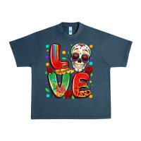 Midnight Navy cinco de mayo love Urban Heavy Tee - LillyAllenDesigns