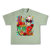 Oil Green cinco de mayo love Urban Heavy Tee - LillyAllenDesigns