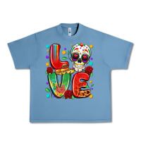 Pebble Blue cinco de mayo love Urban Heavy Tee - LillyAllenDesigns