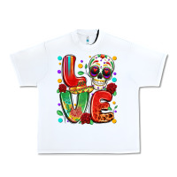White cinco de mayo love Urban Heavy Tee - LillyAllenDesigns