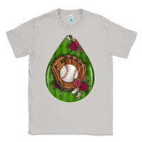 Moon Dust baseball and western roses teardrop  4 Classic Tee - BundleAndBundleShop
