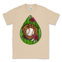 Mushroom baseball and western roses teardrop  4 Classic Tee - BundleAndBundleShop