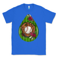 True Royal baseball and western roses teardrop  4 Classic Tee - BundleAndBundleShop