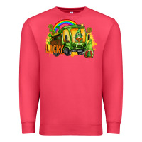 Cardinal lucky gnomes truck St. Patrick's Day Premium Sweatshirt - FaDigitalArtStudio