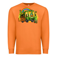 Carrot lucky gnomes truck St. Patrick's Day Premium Sweatshirt - FaDigitalArtStudio