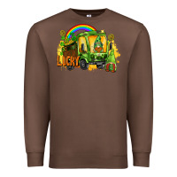 Chestnut lucky gnomes truck St. Patrick's Day Premium Sweatshirt - FaDigitalArtStudio