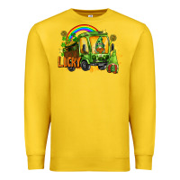 Lemon lucky gnomes truck St. Patrick's Day Premium Sweatshirt - FaDigitalArtStudio