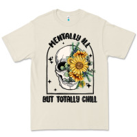Bone mentally ill but totally chill Premium Tee - MaliasSmallBusiness