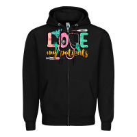 Black love my patients Zipper Hoodie - CowGirlArtShop