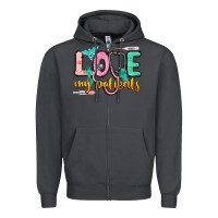 Smoke love my patients Zipper Hoodie - CowGirlArtShop