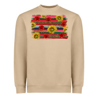 Mushroom Mexico Brushstroke Heavyweight Sweatshirt - texasbilliewilder