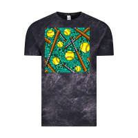 Cloud Black softball bat with leopard and glitter seamless pattern Vintage Tee - BundleAndBundleShop