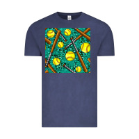 Vintage Denim softball bat with leopard and glitter seamless pattern Vintage Tee - BundleAndBundleShop
