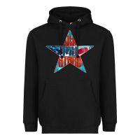 Black Oh my stars Heavyweight Hoodie - FaDigitalArtStudio