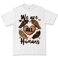White we are all humans Premium Tee - MaliasSmallBusiness